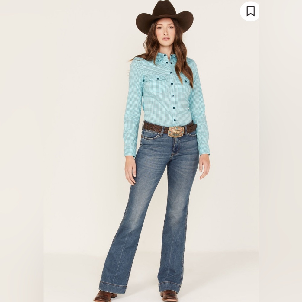 WRANGLER RETRO WOMEN'S VINTAGE MEDIUM SHELBY TROUSER JEANS